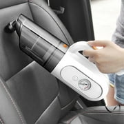 Vsgery Portable Home Vacuum Cleaner,Car Vacuum Cleaner Inflatable Pump,White,Car Cigarette Lighter Socket Models
